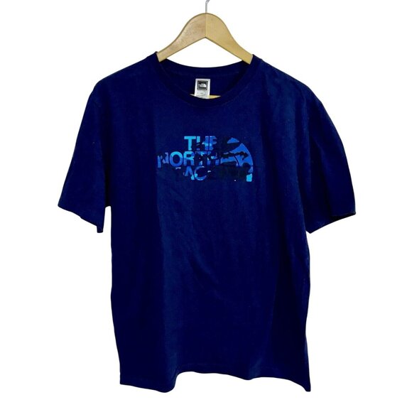The North Face Other - The North Face Mens L/G Blue T-Shirt 94% Cotton 6% Organic